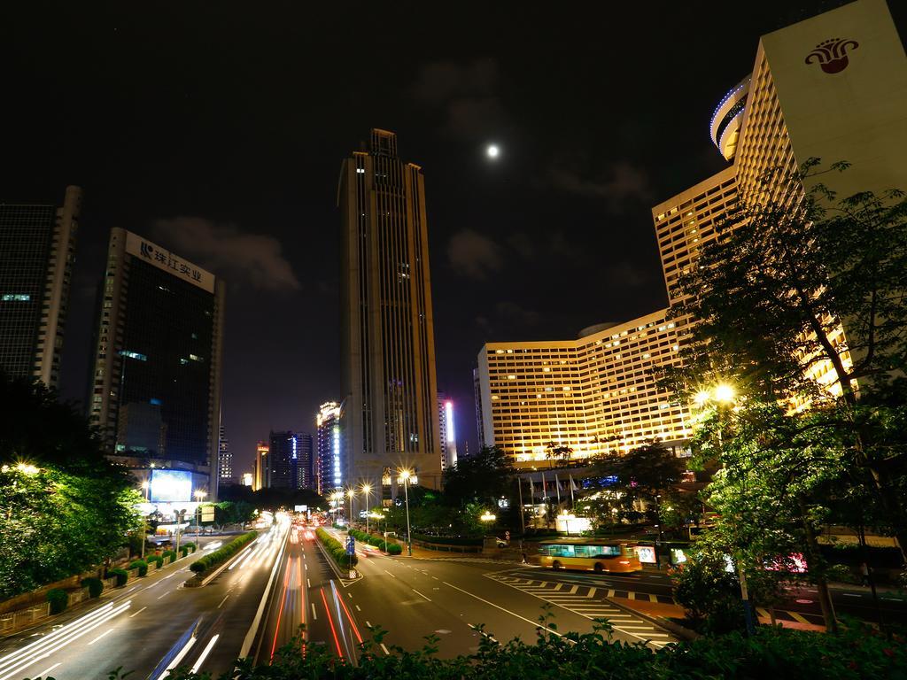 Guangzhou Boman Apartment Zhengjia Huanshi Branch Buitenkant foto
