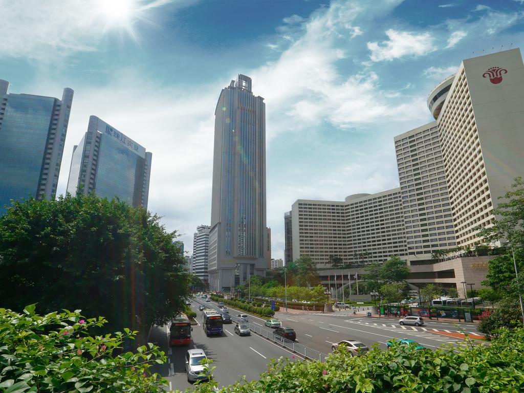 Guangzhou Boman Apartment Zhengjia Huanshi Branch Buitenkant foto