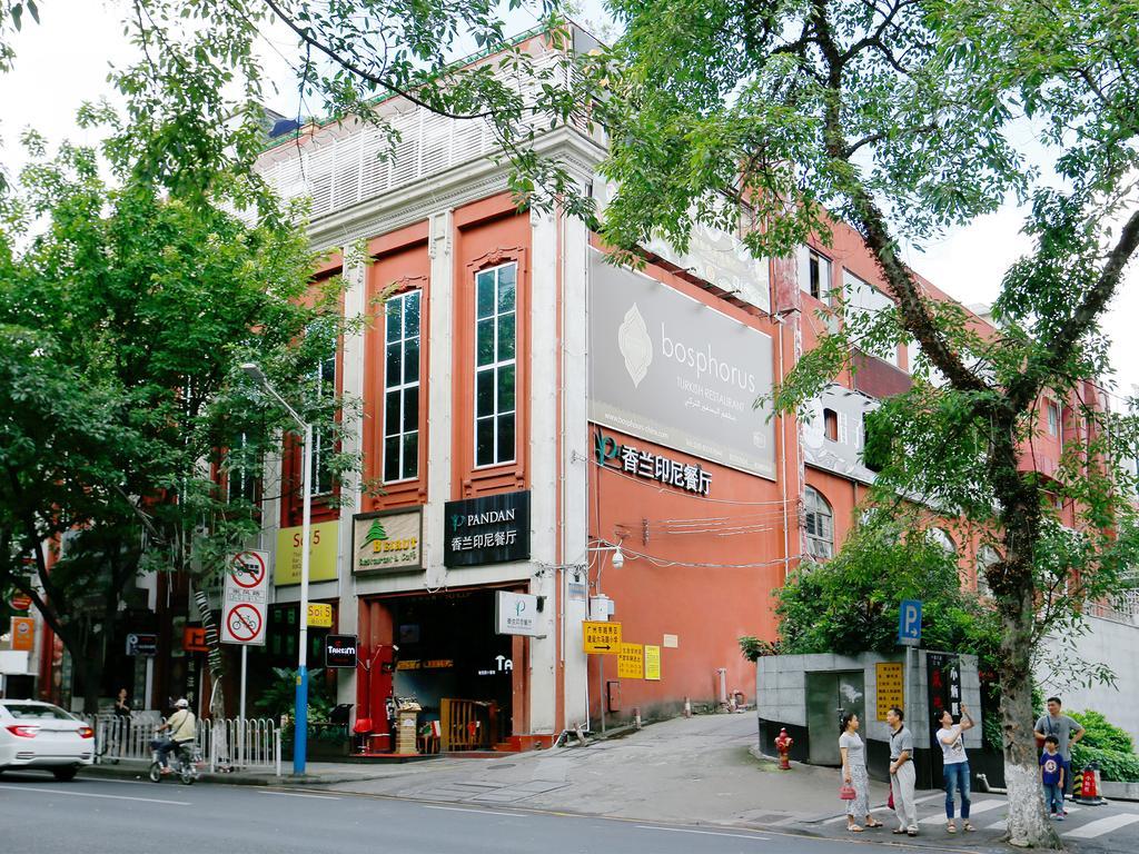 Guangzhou Boman Apartment Zhengjia Huanshi Branch Buitenkant foto